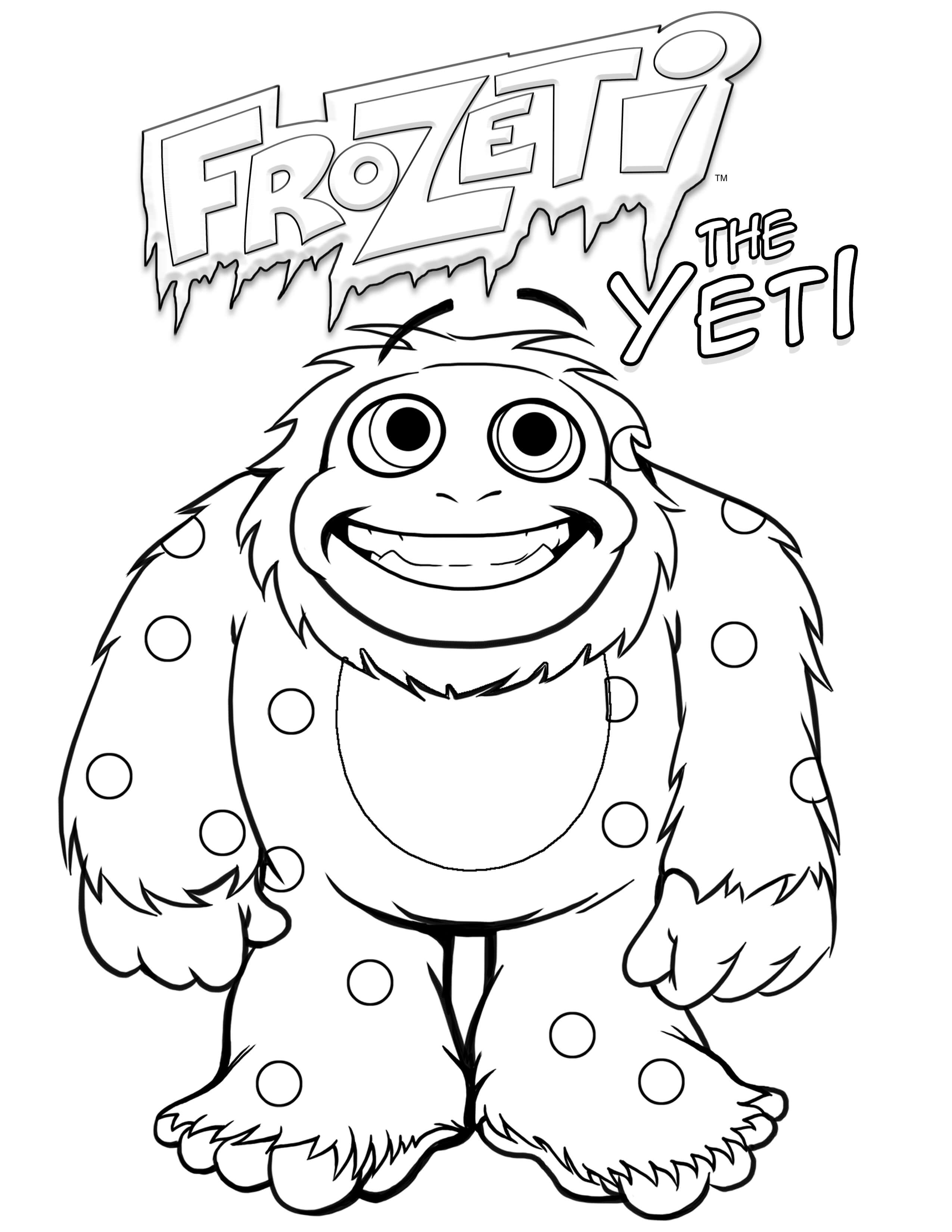 everest-is-a-yeti-coloring-page-printable