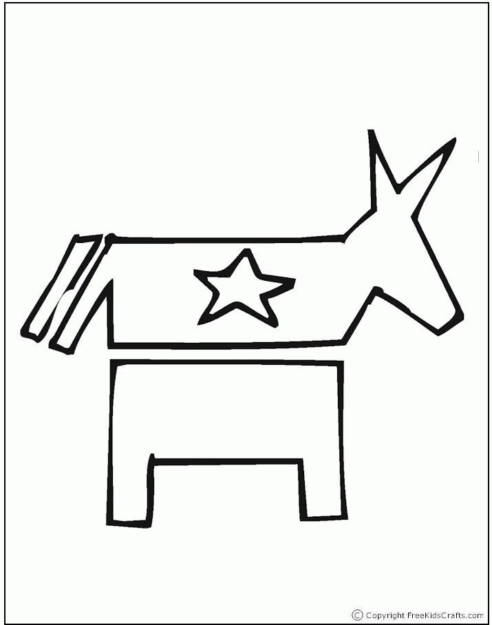 Election Day Coloring Pages