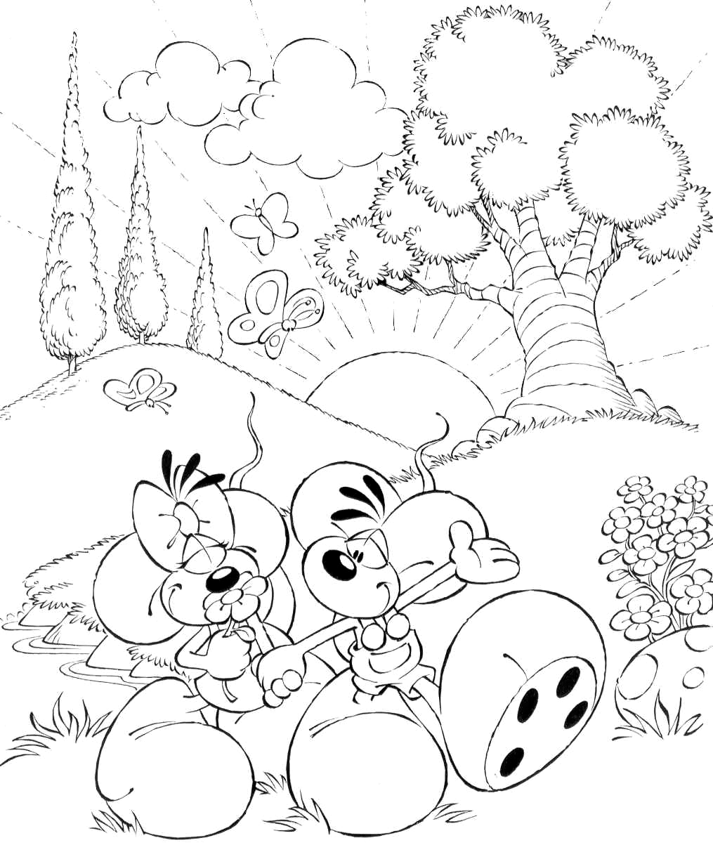 Kids-n-fun.com | 16 coloring pages of Diddl