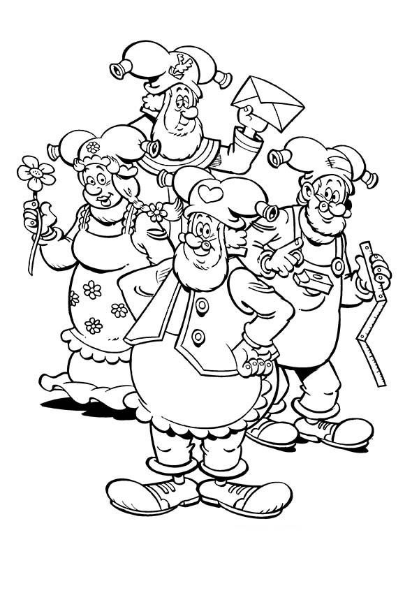 Plop the Gnome and Friends Coloring Pages | Bulk Color