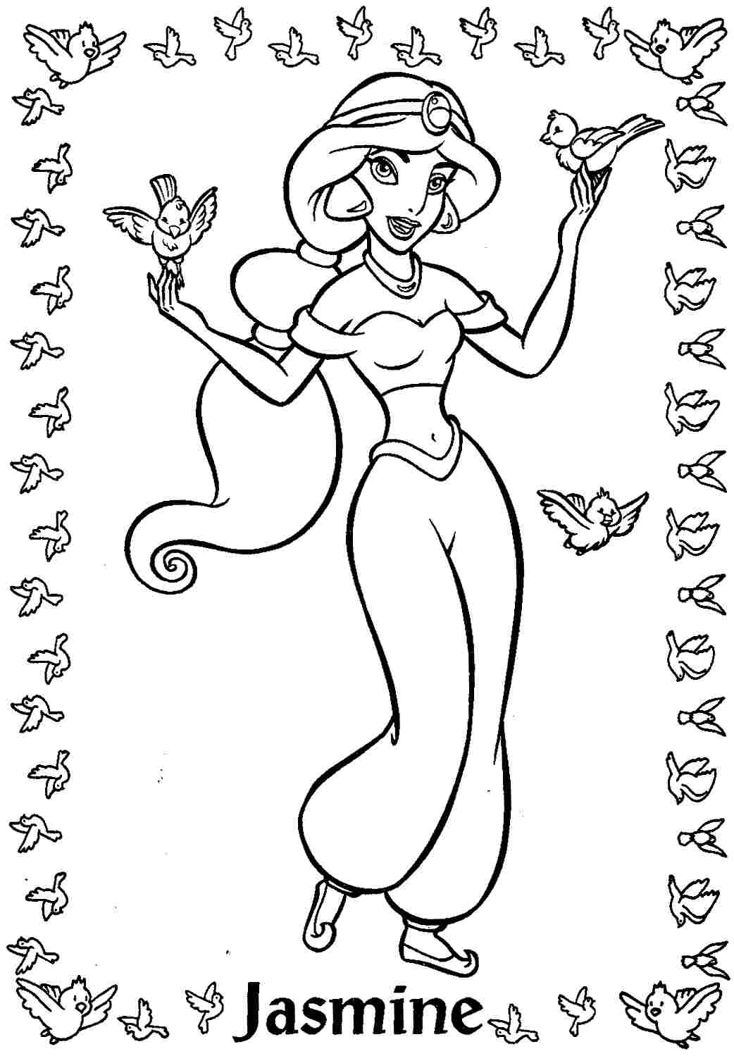 Free Free 178 Jasmine Disney Princess Printables SVG PNG EPS DXF File