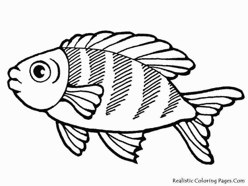 Sea Fish Coloring Pages - Coloring Home
