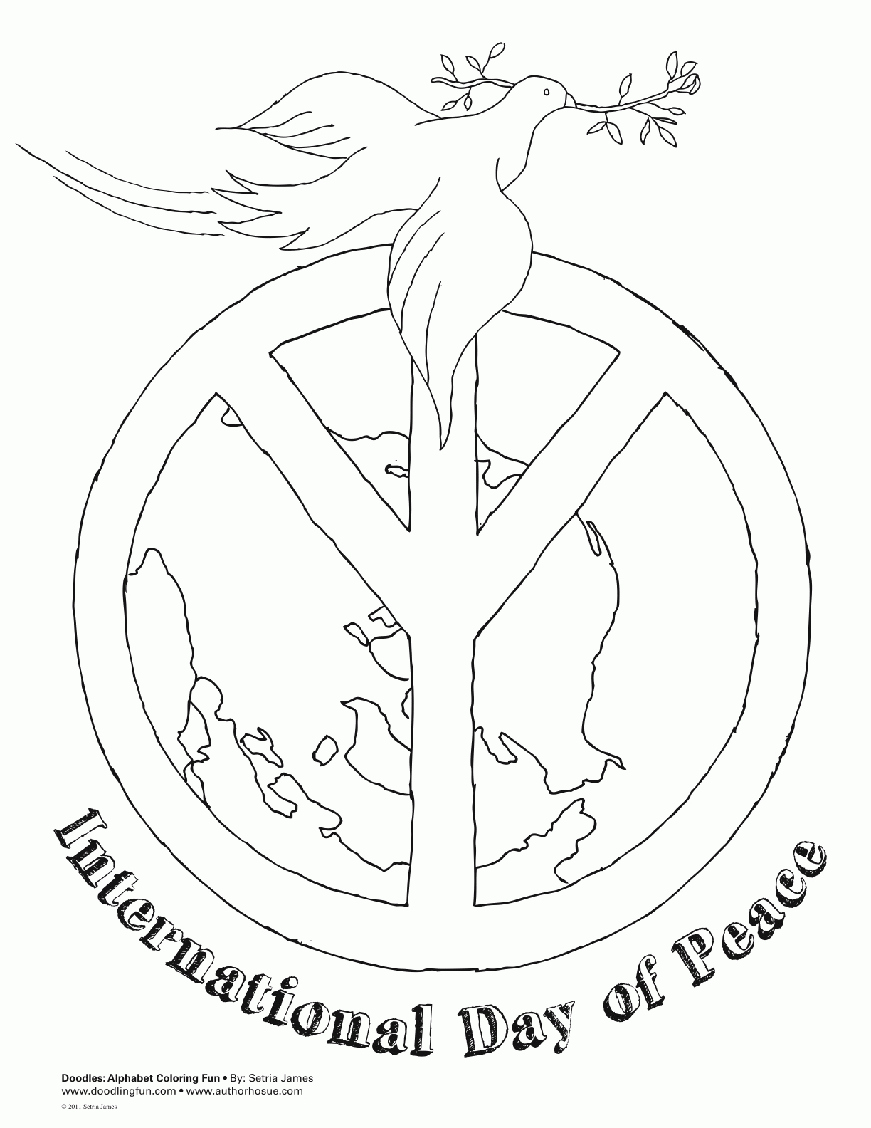 10 Pics of Peace Day Coloring Pages - International Peace Day ...