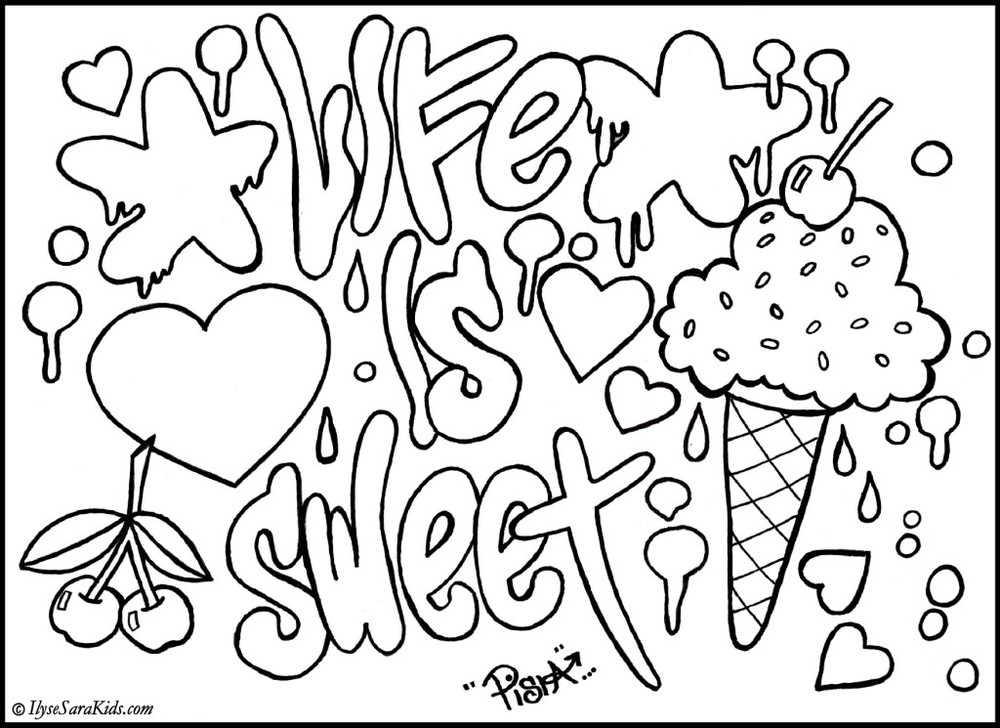Sweet Coloring Page 2012-01-10 | Coloring Page
