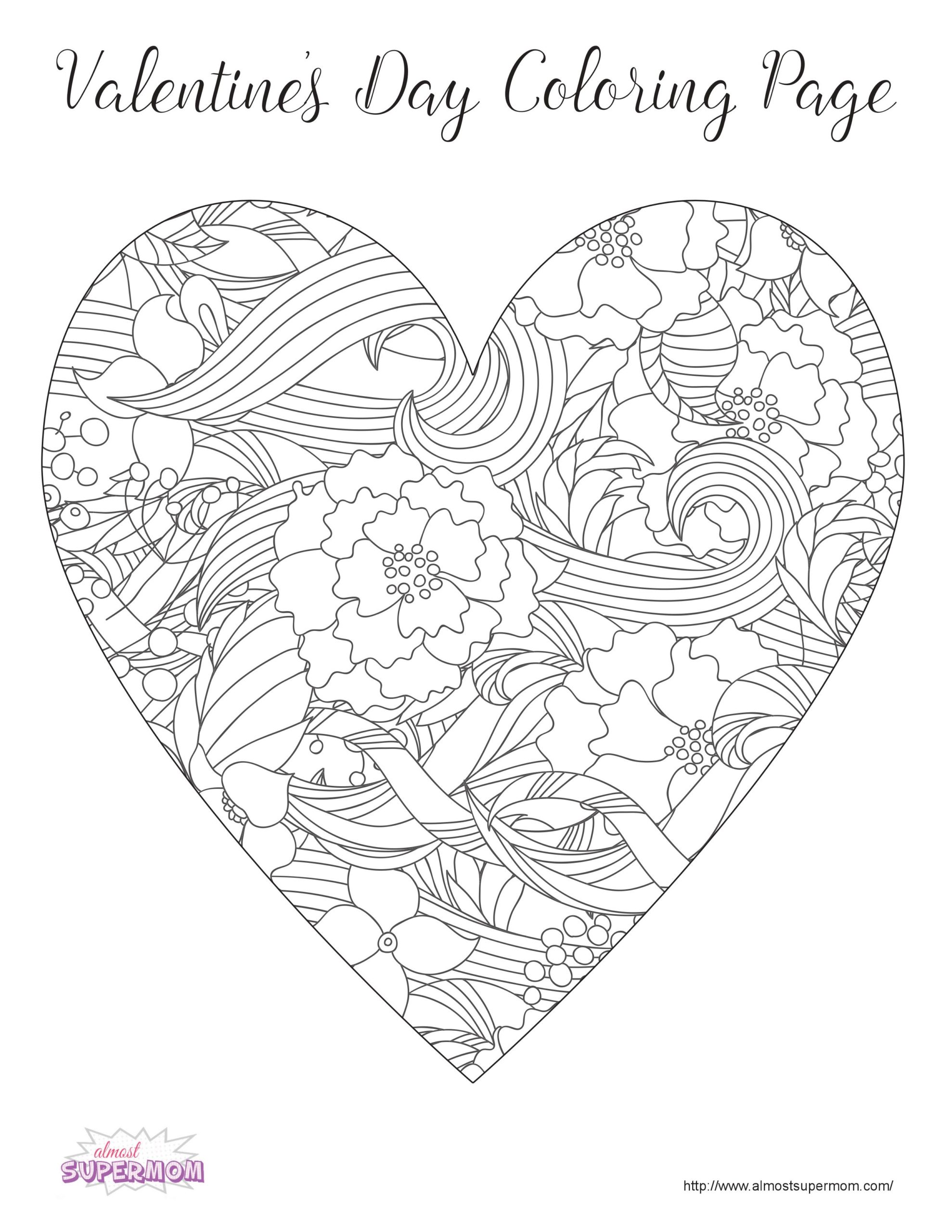 Best Coloring : Phenomenal Free Valentine Pages Image Ideas ...