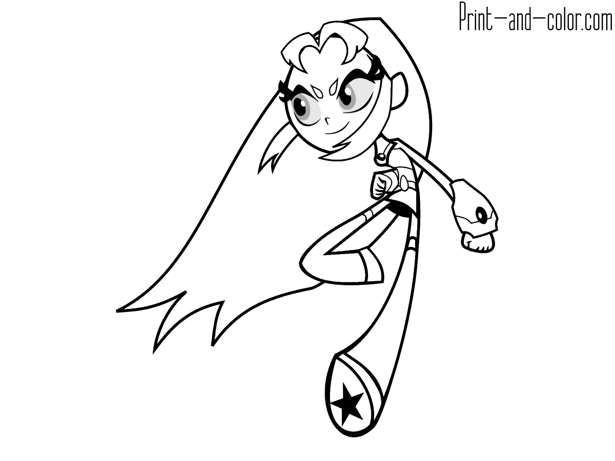 team titans coloring pages