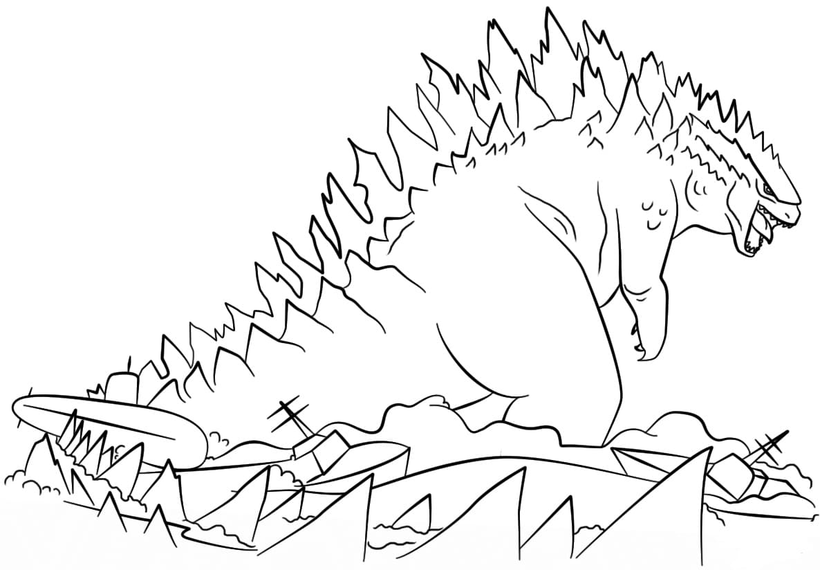 shin godzilla coloring pages home coloriage blanche neige et les sept nains