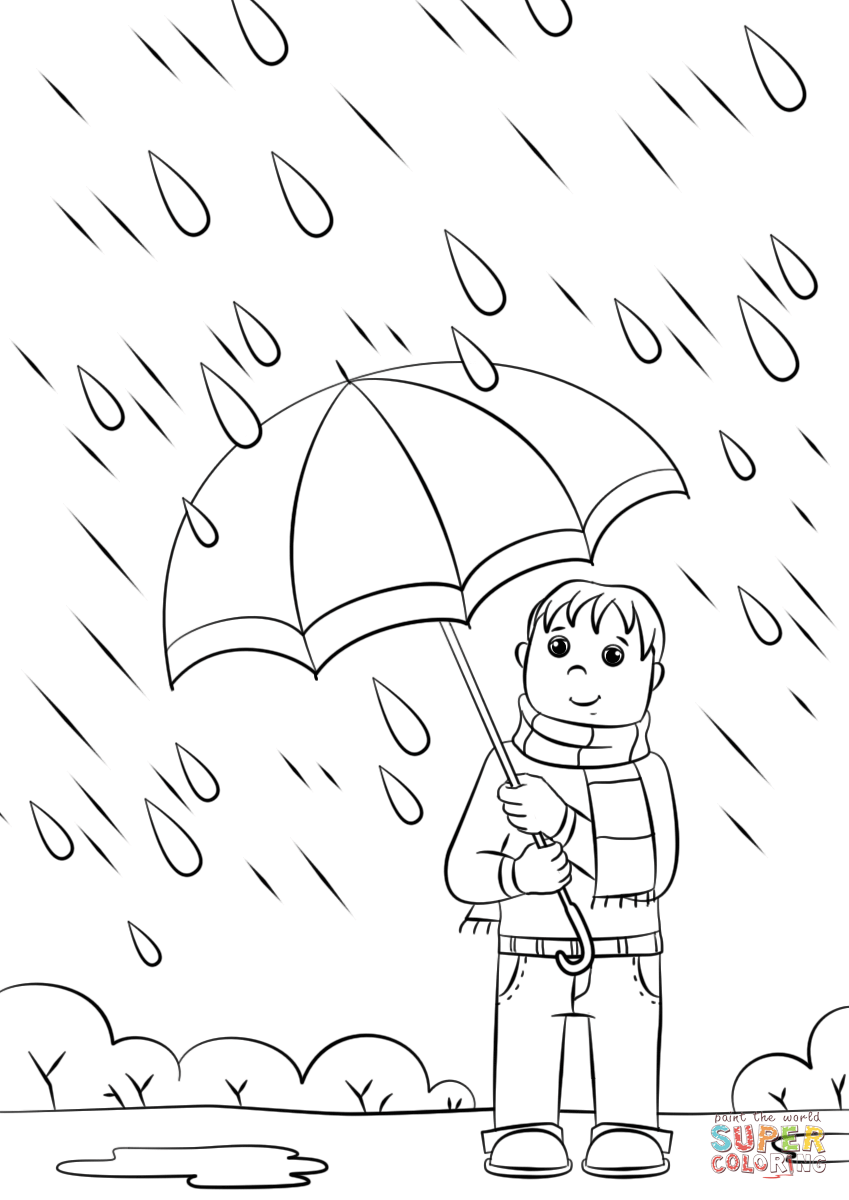 Rainy Day Coloring Pages Remarkable Image Inspirations Page Free Printable  For – Stephenbenedictdyson