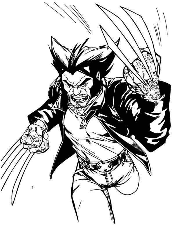 Wolverine #74906 (Superheroes) – Printable coloring pages