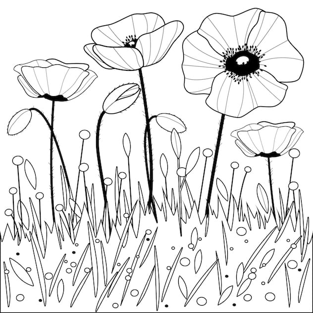 FREE Colouring in for ANZAC DAY