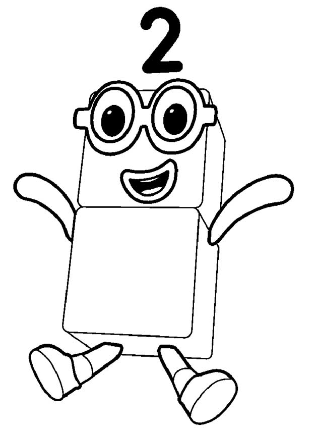 numberblocks coloring pages 2 – Having fun with children