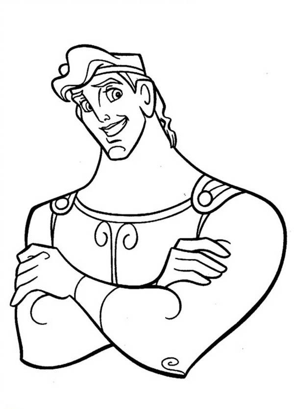 Picture of Hercules Coloring Pages | Bulk Color