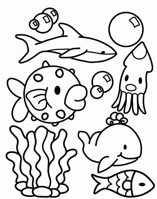 Cute Coloring Pics - Coloring Pages for Kids and for Adults