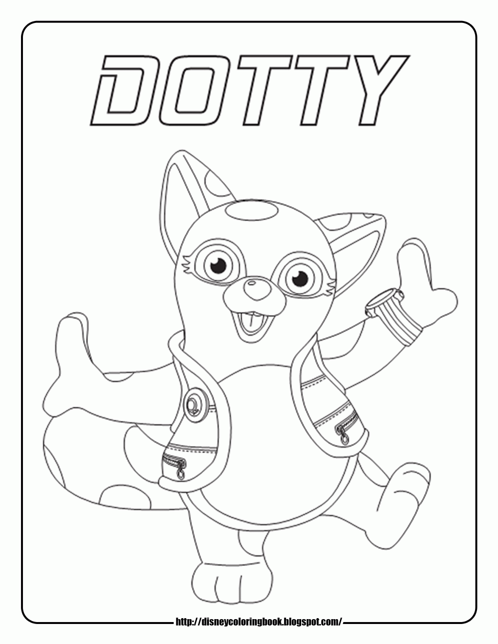 Coloring Pages Disney Junior - 281+ SVG File for Silhouette