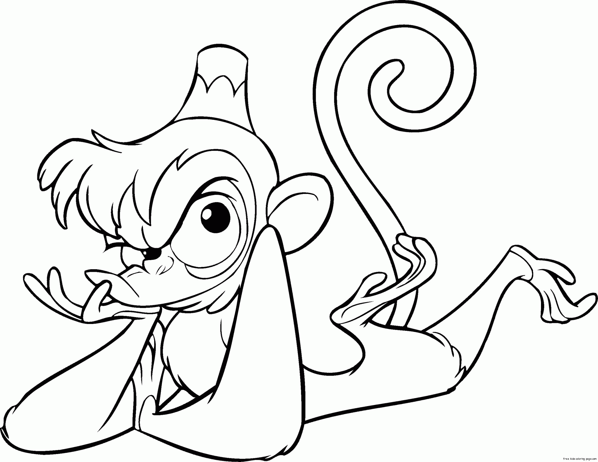 Printable Coloring Pages Of Aladdin   Coloring Home