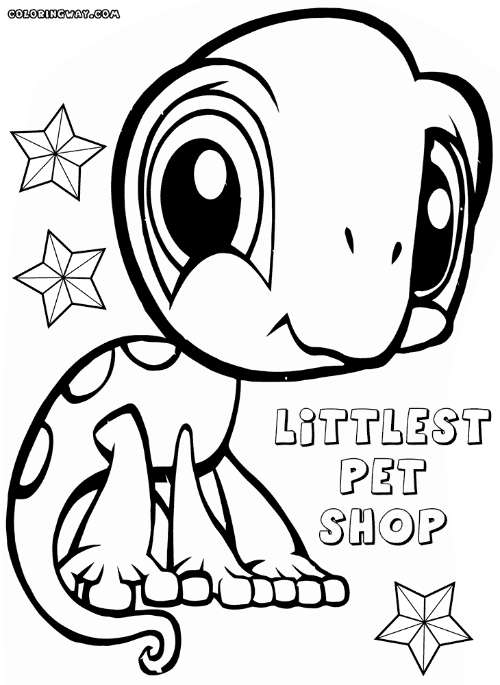 littlest pet shop coloring pages free printable