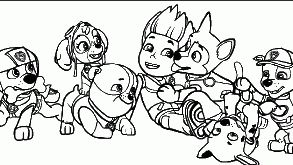13 Pics of PAW Patrol Everest Coloring Page - PAW Patrol Printable ...