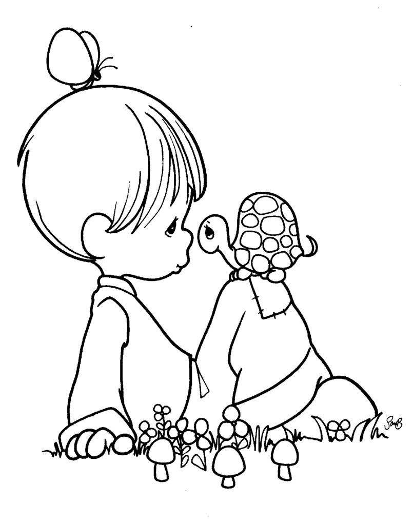 Coloring Pages: Precious Moments Coloring Page Free Printable ...