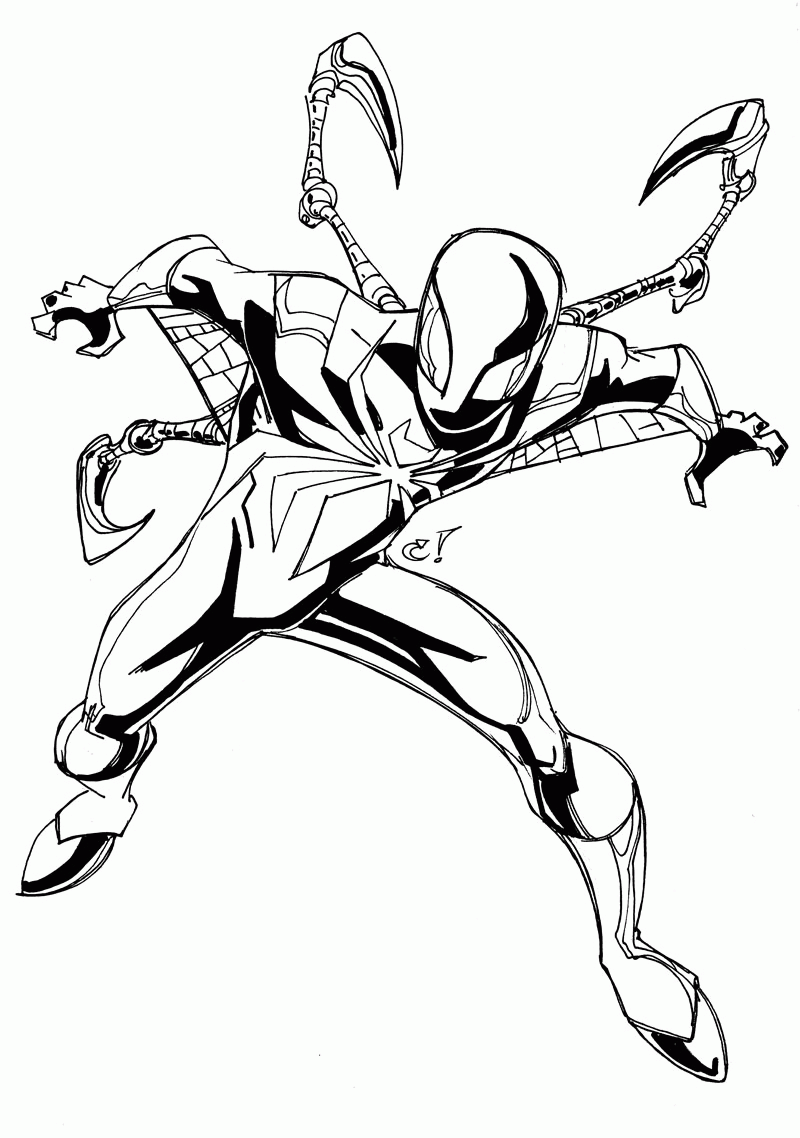 11 Pics of Spider-Man Halloween Coloring Pages - Halloween Spider ...