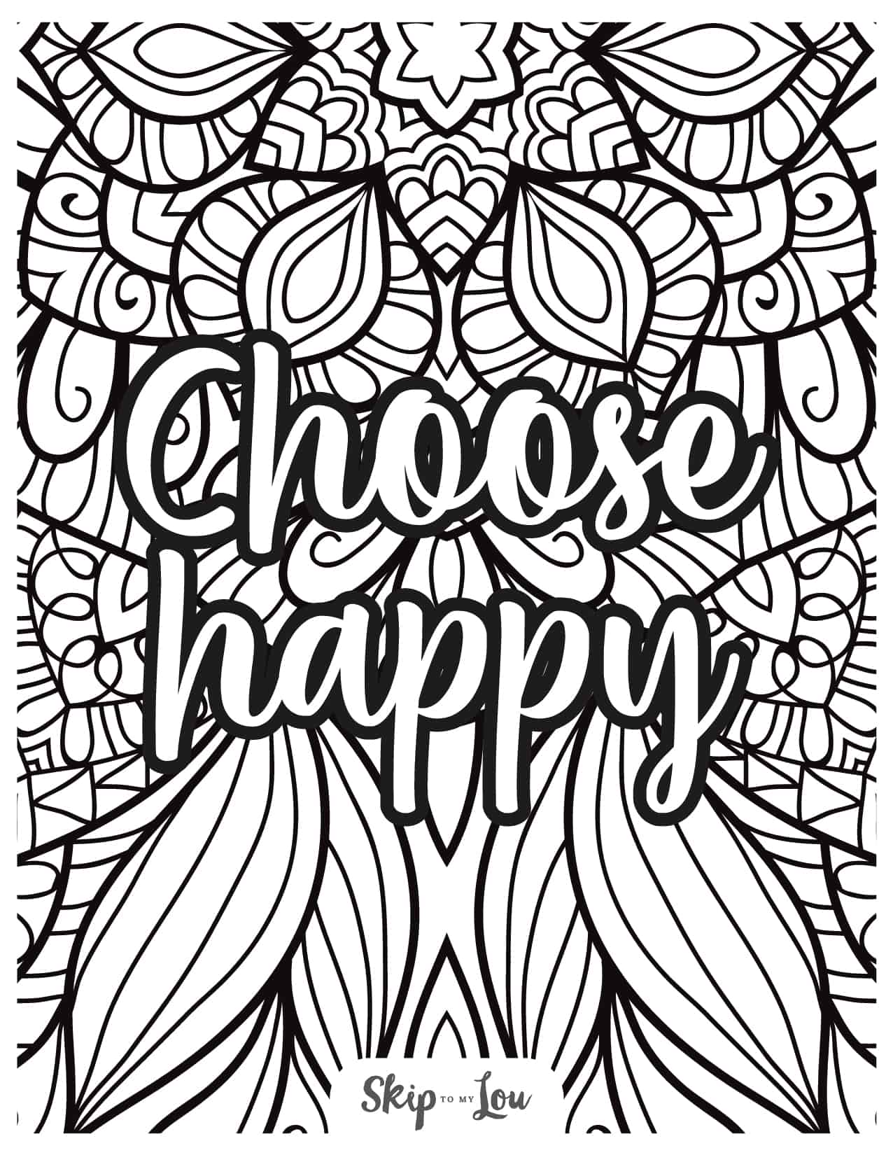 Free Coloring Pages For Adults | Skip To My Lou