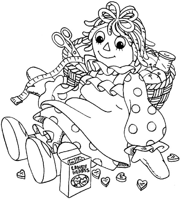 Sewing machine coloring pages