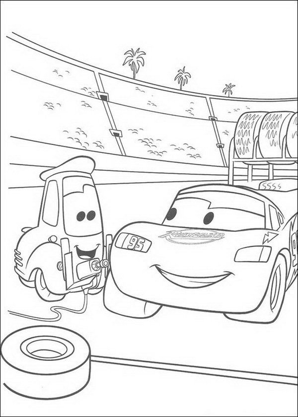 Lightning Mcqueen Coloring Pages Picture 16 – Lightning Mcqueen ...