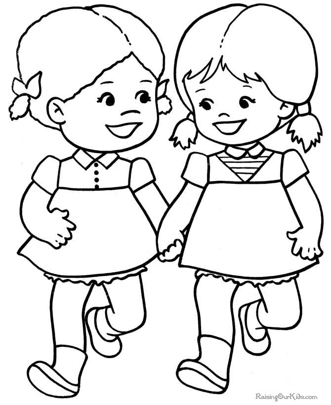 Valentine Coloring Page for Child - 016