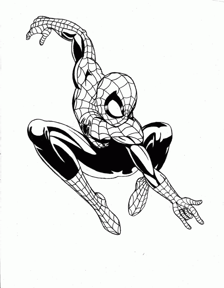 Download Ultimate Spiderman Coloring Pages - Coloring Home