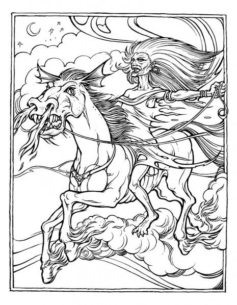 Download a Dungeons & Dragons coloring book from 1979 | Dangerous Minds