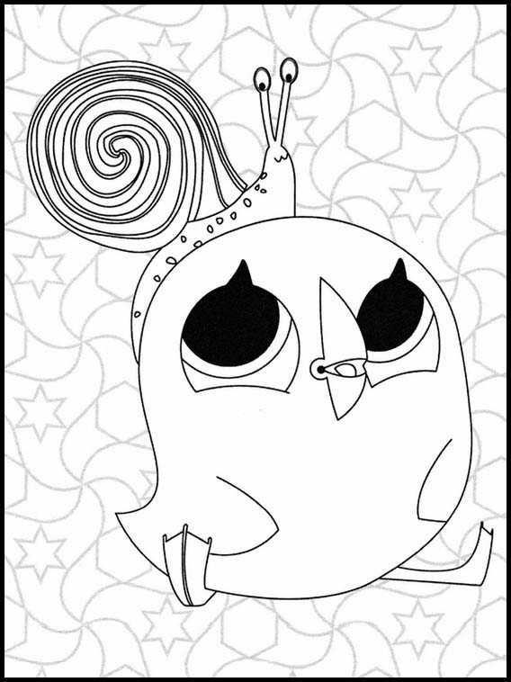 Puffin Rock Free Printable Coloring Book 47