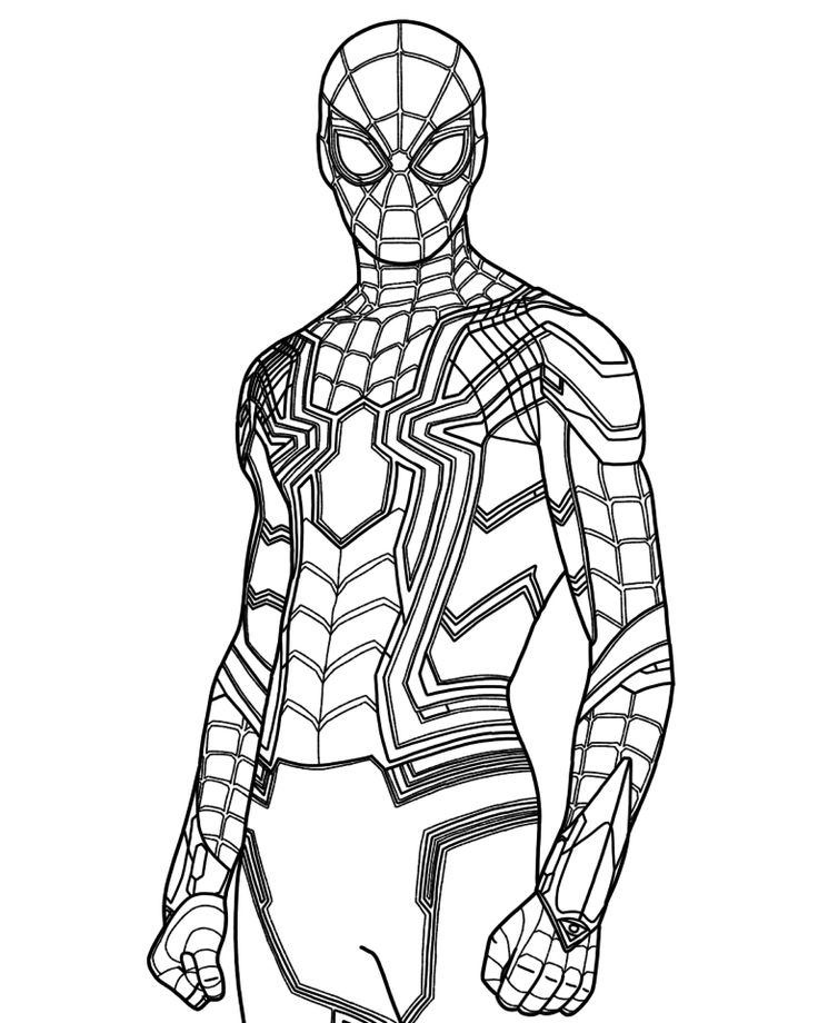 Superhero Coloring Pages | A place where you can find custom coloring pages  completely free to use. | Spiderman coloring, Spider coloring page,  Superhero coloring
