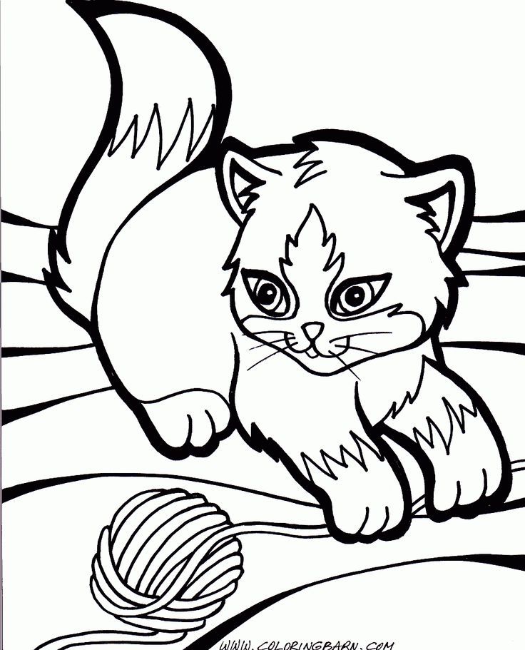 kitten coloring pages - Free Large Images | Coloring Pages ...