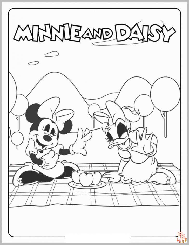 Free Printable Mickey Mouse Clubhouse Coloring Pages for Kids