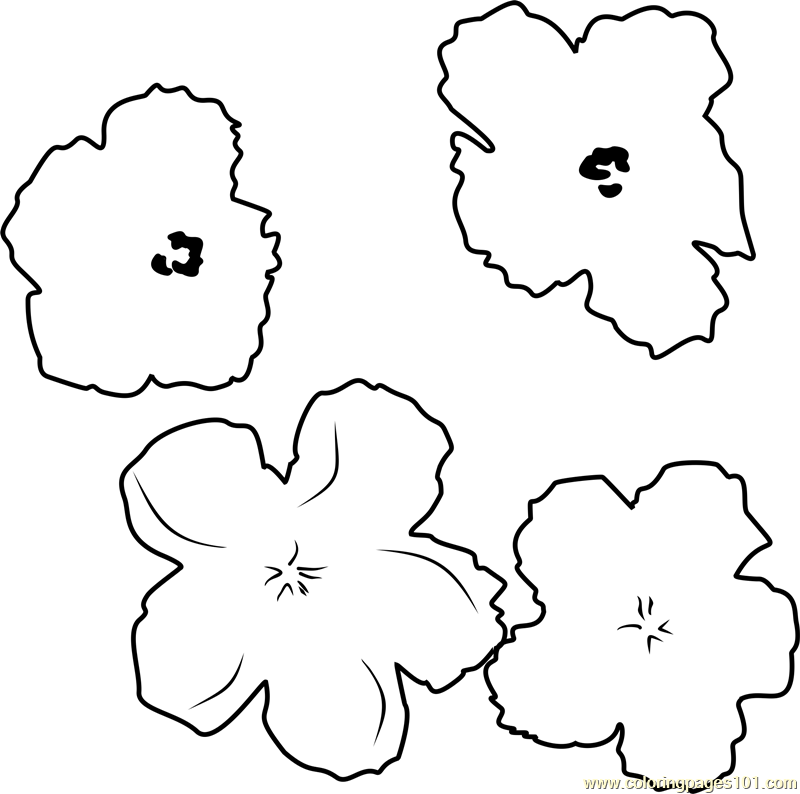 Flowers by Andy Warhol Coloring Page for Kids - Free Andy Warhol Printable Coloring  Pages Online for Kids - ColoringPages101.com | Coloring Pages for Kids