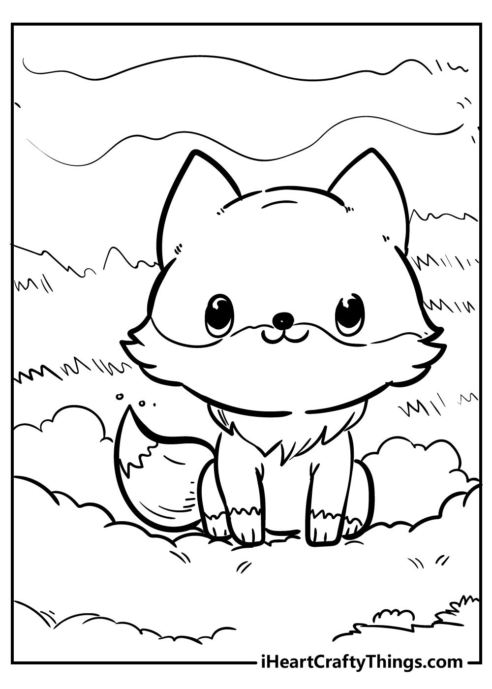 Cute Animals Coloring Pages | Cute coloring pages, Animal coloring pages,  Cartoon coloring pages