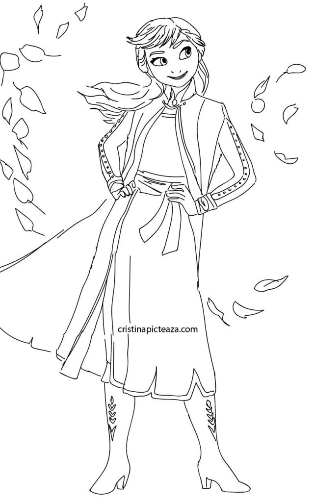 Frozen 2 Coloring Pages – Elsa and Anna coloring | Elsa coloring pages, Frozen  coloring pages, Cartoon coloring pages