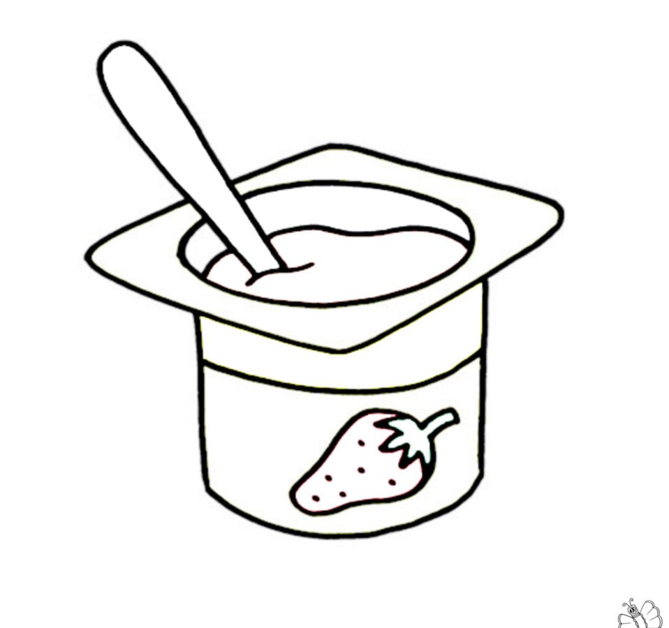The Best Free Yogurt Drawing Image. Download From 52 Free Drawings Of