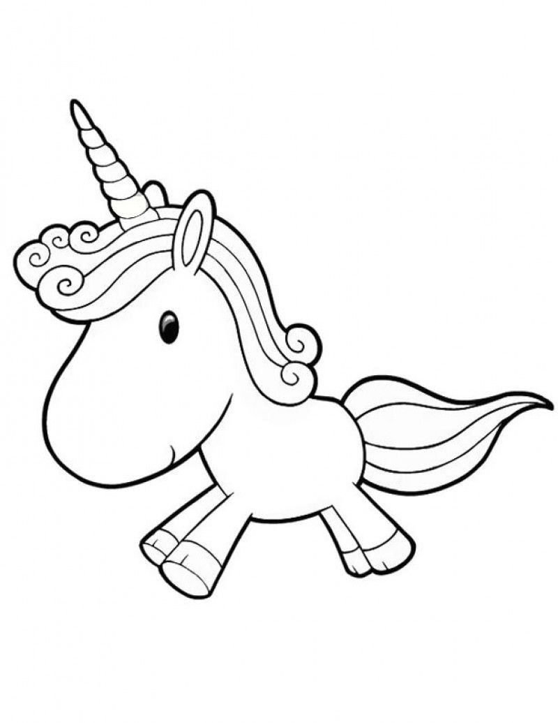 Printable Baby Unicorn Coloring Pages Kids Colouring Pages Jos ...