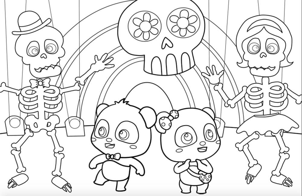 Babybus Kiki and Miumiu Coloring Pages - Free Printable Coloring Pages for  Kids