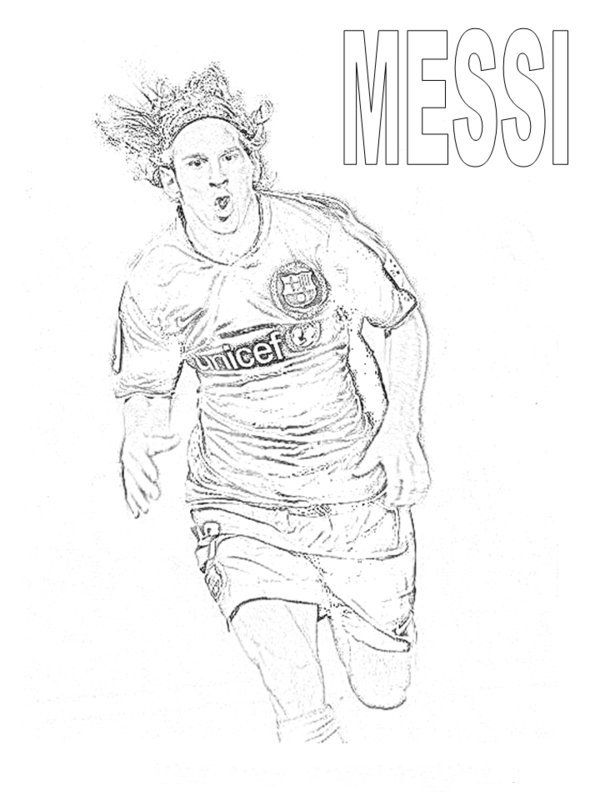 Download Messi Coloring Pages - Coloring Home
