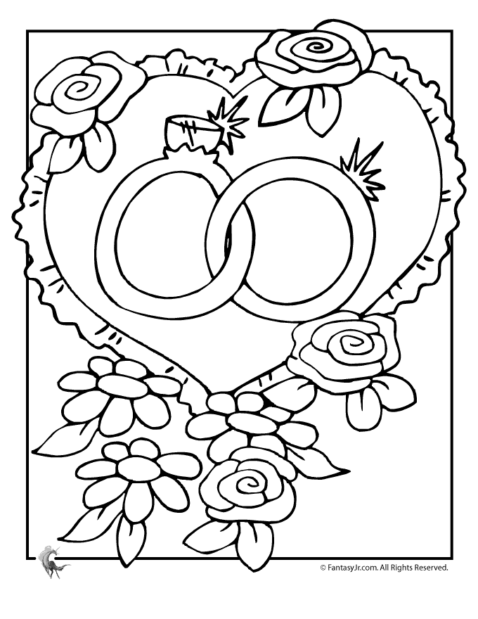 Wedding | Free Coloring Pages on Masivy World