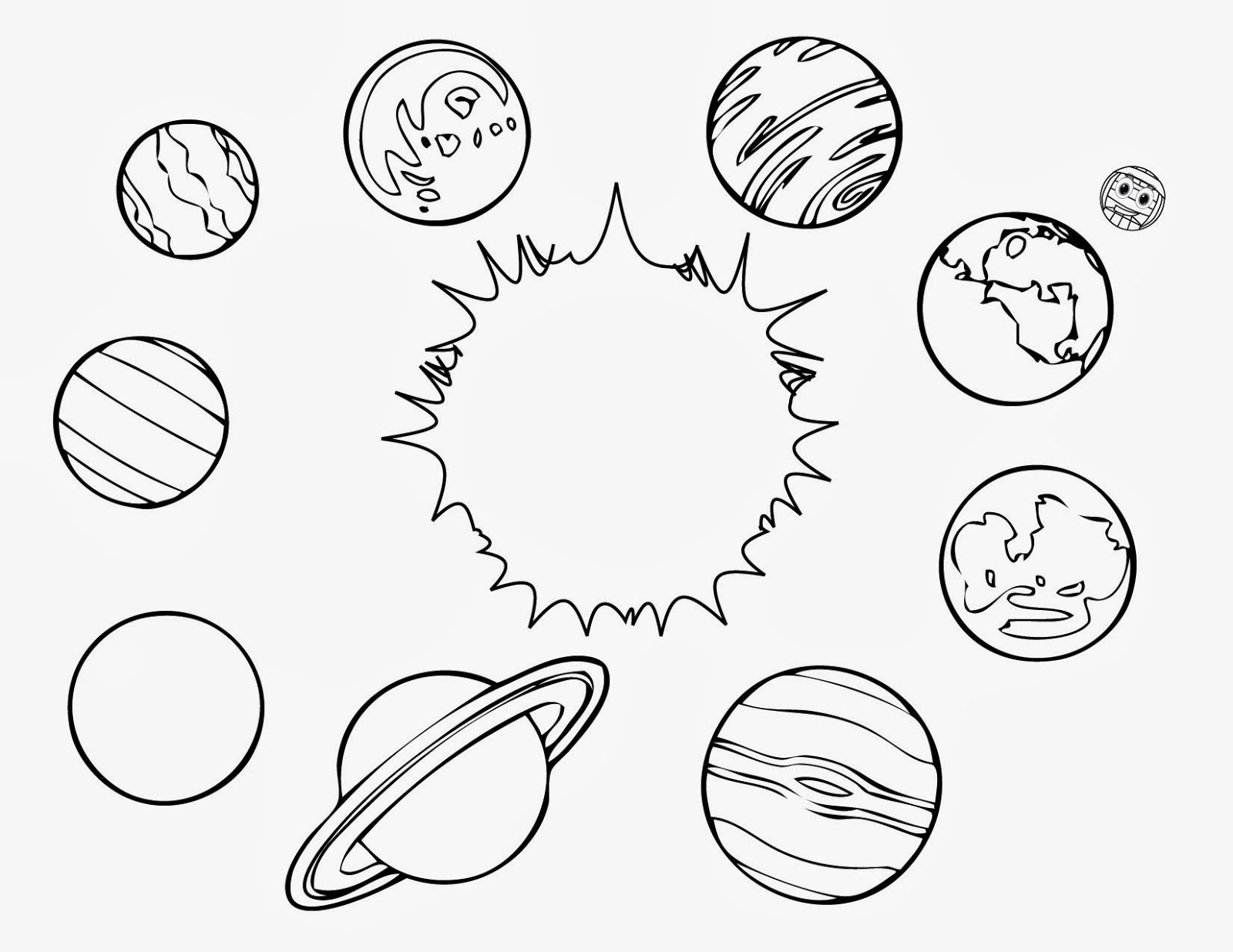 7 Pics of The Planets In Solar System Coloring Pages - Free ...
