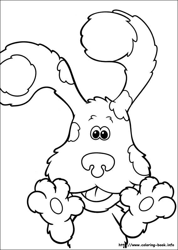 Blue's Clues coloring pages on Coloring-Book.info
