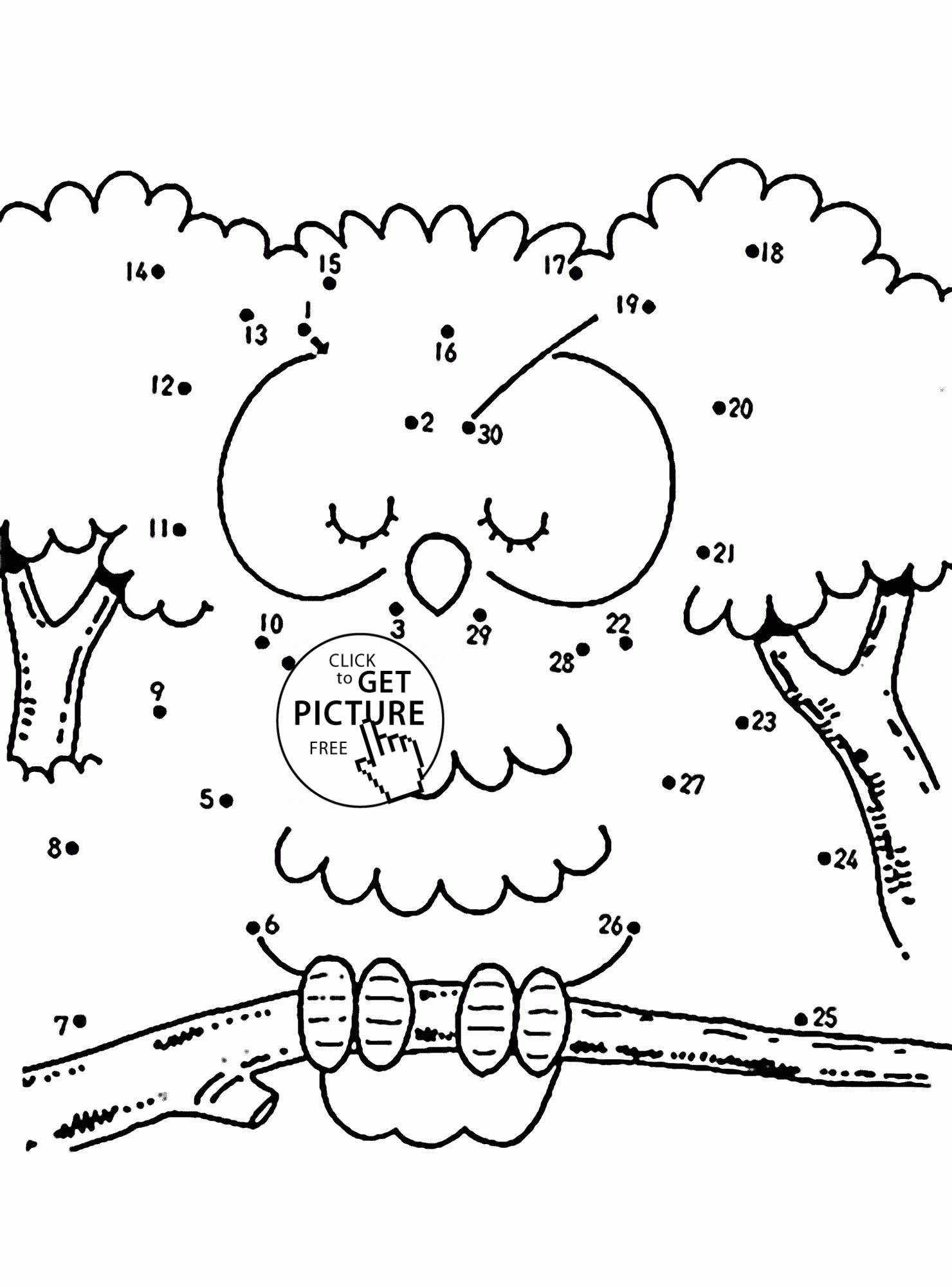 Extreme Dot To Dots Coloring Pages - Coloring Home