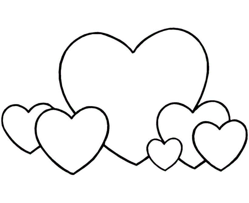 coloring pages love hearts