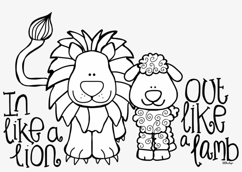 Simple Lamb At Getdrawings - March Lion Lamb Coloring Pages ...