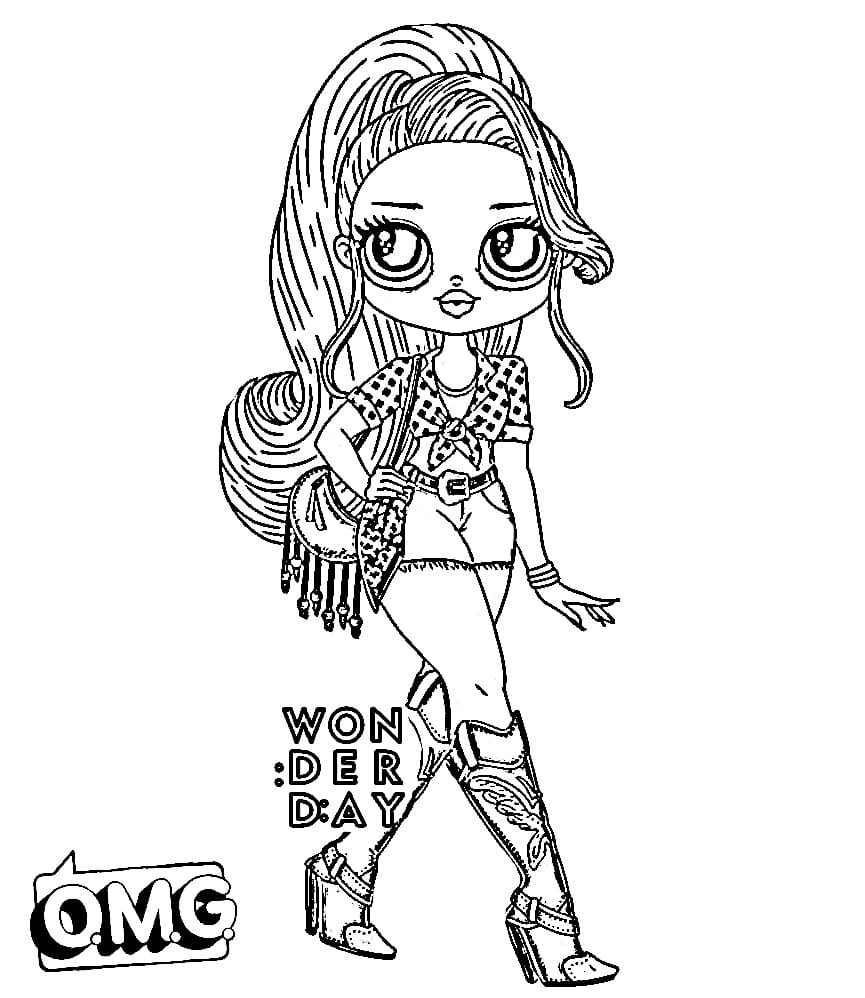 Coloring Pages LOL OMG. Download Or Print New Dolls For Free ...