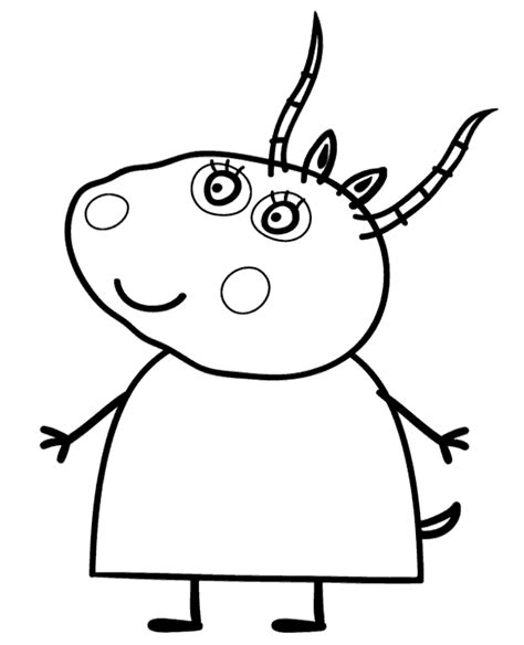 Gazelle Coloring Pages - Learny Kids