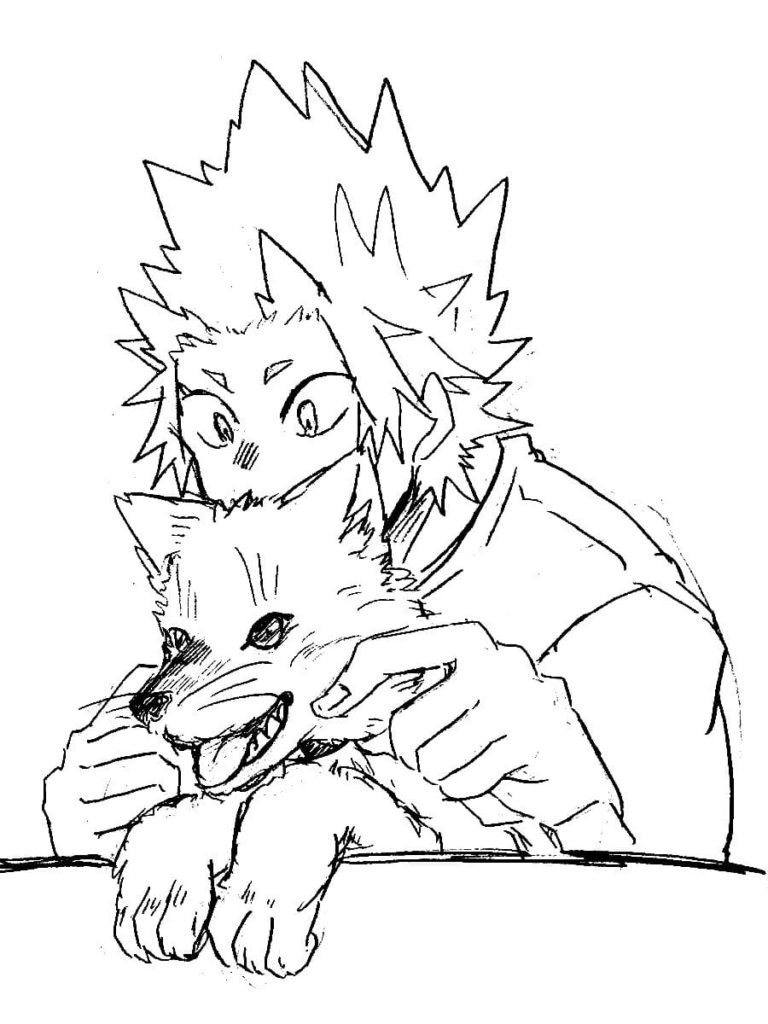 MHA Coloring Pages Coloring Home