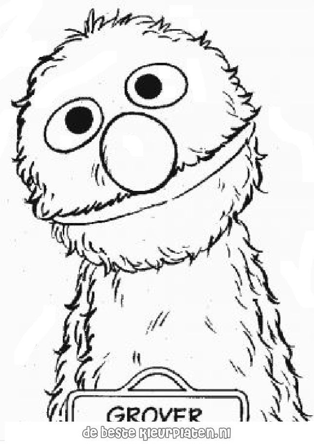 Sesame Street Coloring Pages | Forcoloringpages.com